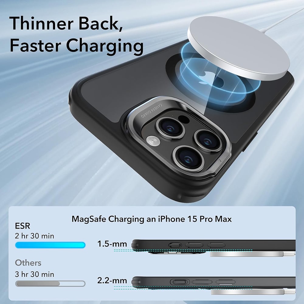 ESR Classic Hybrid HaloLock - Apple iPhone 15 Pro Max - Διάφανο - Image 4