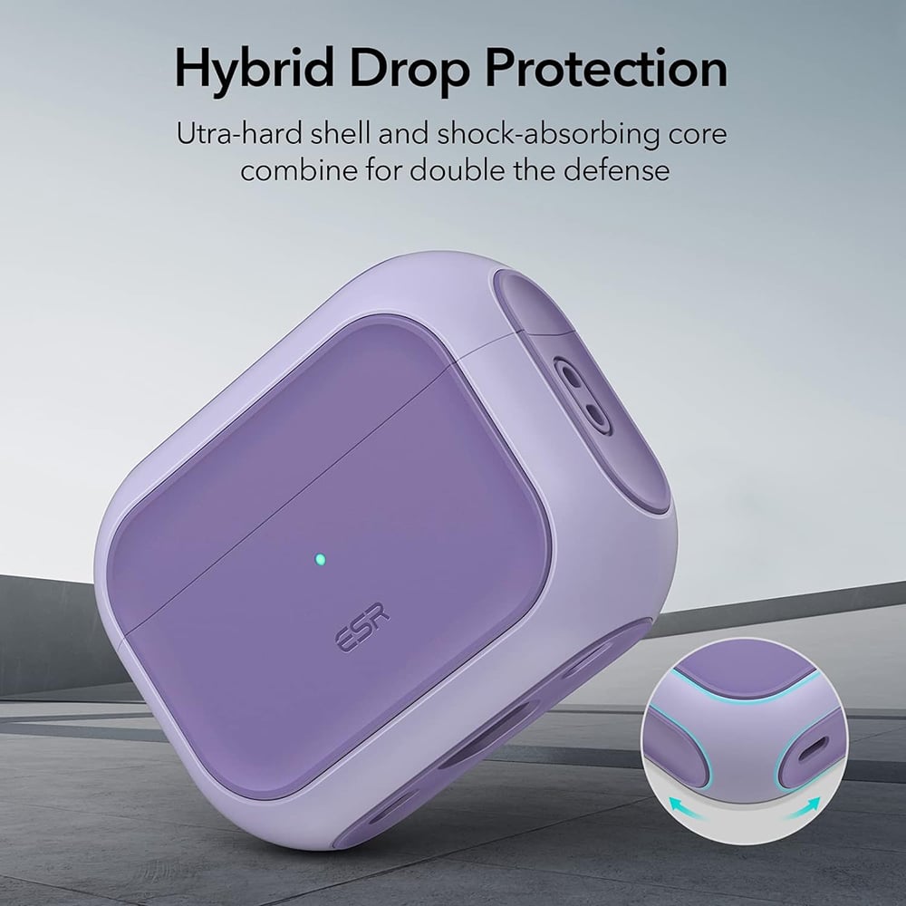 ESR Orbit HAlolock Magsafe Apple AirPods PRO 1 / 2 (Lavender) - Image 2