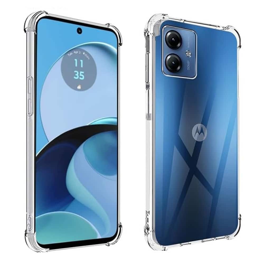 Techsuit Shockproof Clear Silicone - Motorola Moto G54 - Διάφανο - Image 2