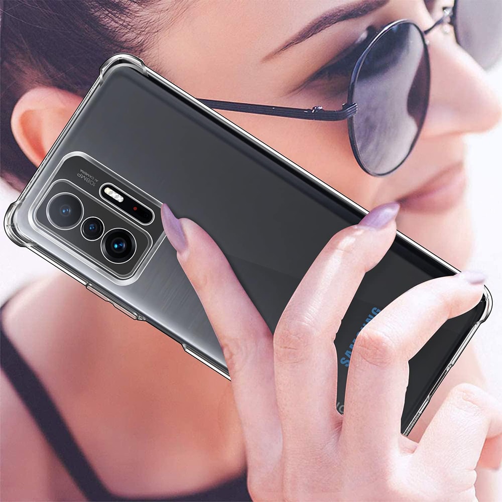 Techsuit Shockproof Clear Silicone - θήκη για Xiaomi 11T - Διάφανο - Image 2
