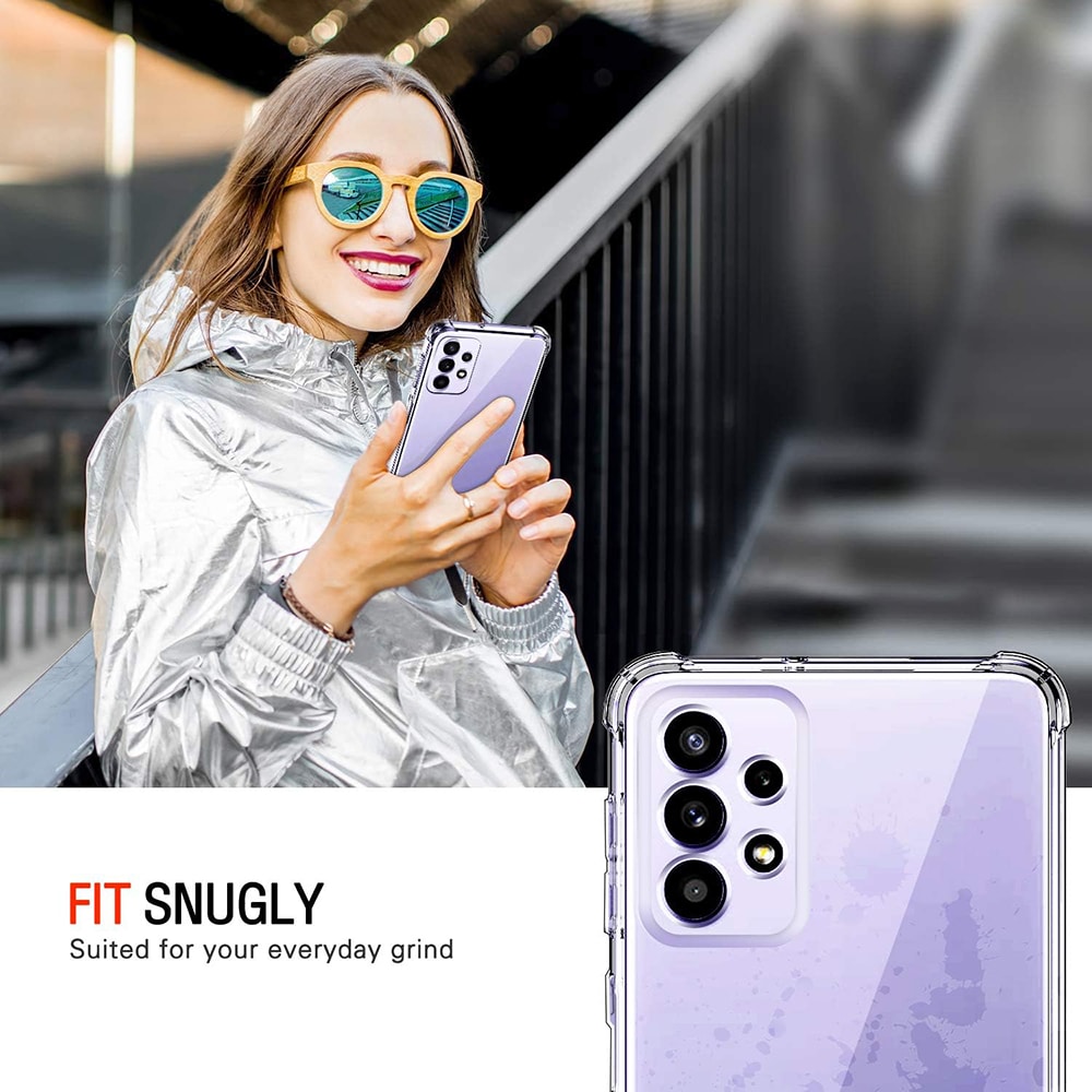 Techsuit Shockproof Clear Silicone - θήκη για Samsung Galaxy A52 - Διάφανο - Image 4