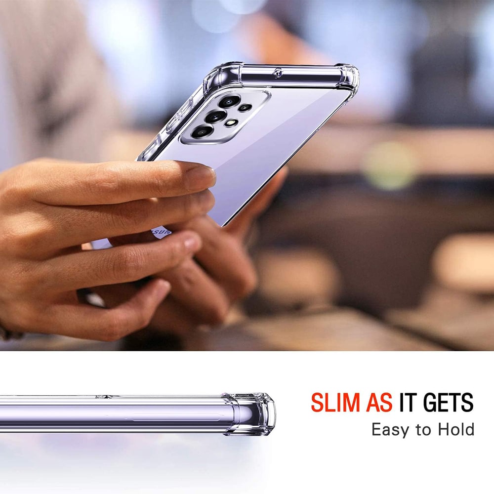 Techsuit Shockproof Clear Silicone - θήκη για Samsung Galaxy A52 - Διάφανο - Image 6
