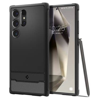 Spigen Rugged Armor - Samsung Galaxy S24 Ultra - Μαύρο