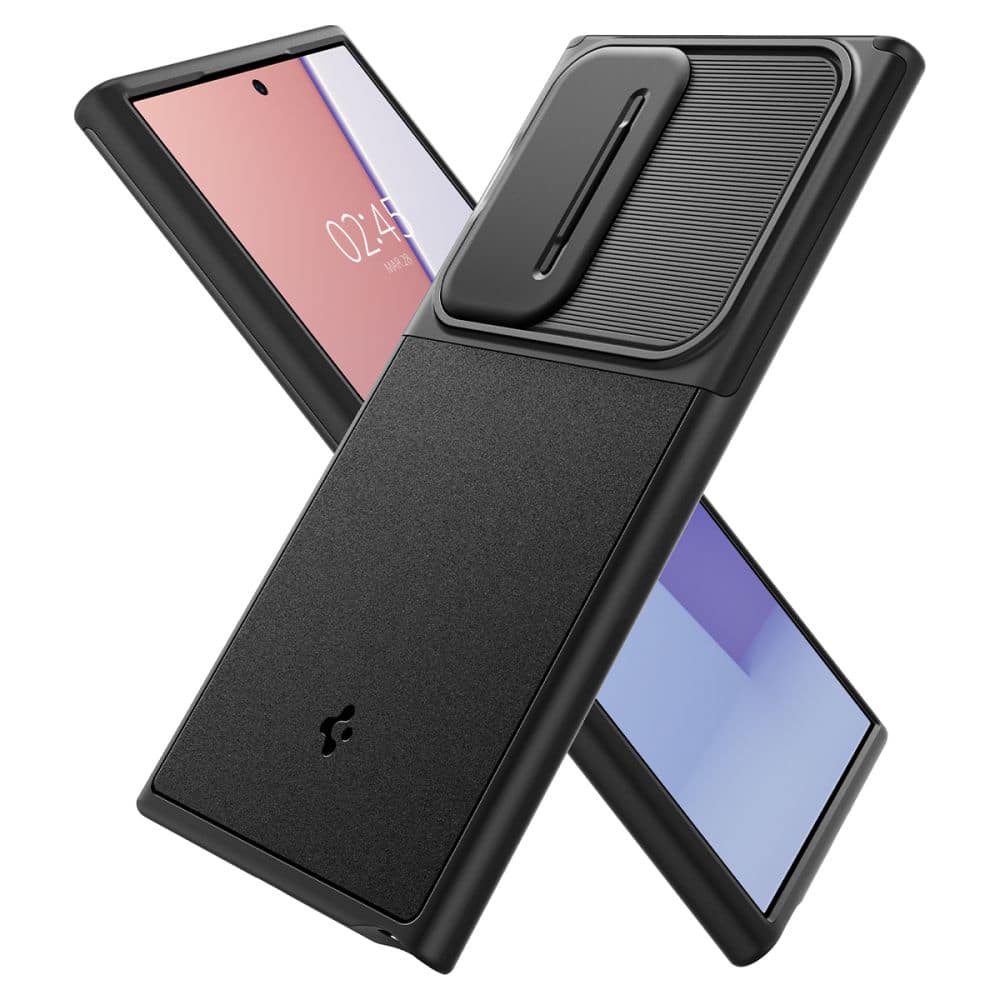 Spigen Optik Armor - θήκη για Samsung Galaxy S24 Ultra - Μαύρο - Image 4