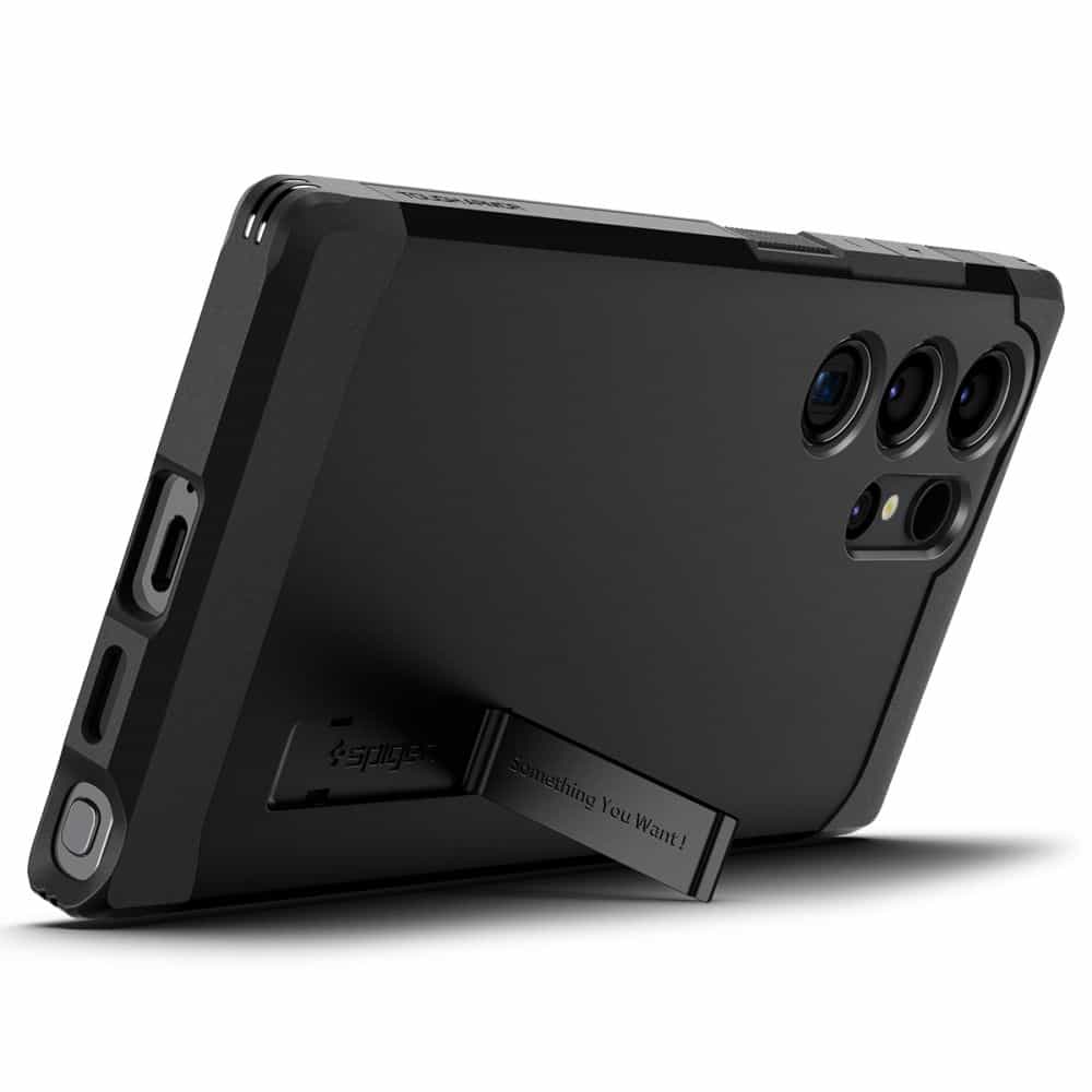Spigen Tough Armor - Samsung Galaxy S24 Ultra - Μαύρο - Image 5