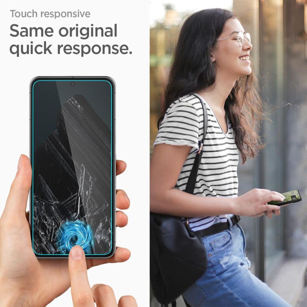 Spigen ALM Glas.Tr Google Pixel 8 Pro 2 τεμ. τζάμι ανθεκτικό AGL07395 - Image 4