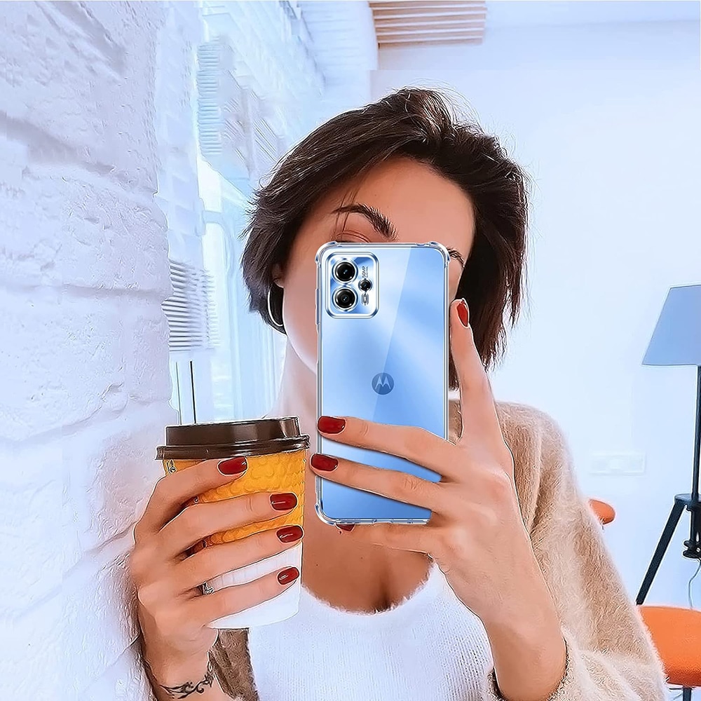 Techsuit Shockproof Clear Silicone - θήκη για Motorola Moto G04 - Διάφανο - Image 6