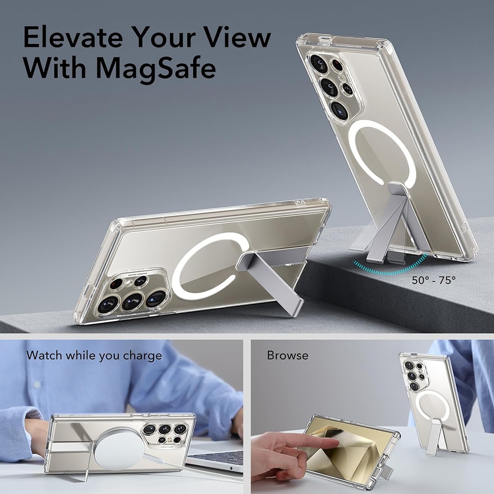 ESR Boost Flickstand HaloLock - Samsung Galaxy S24 Ultra - Διάφανο - Image 6