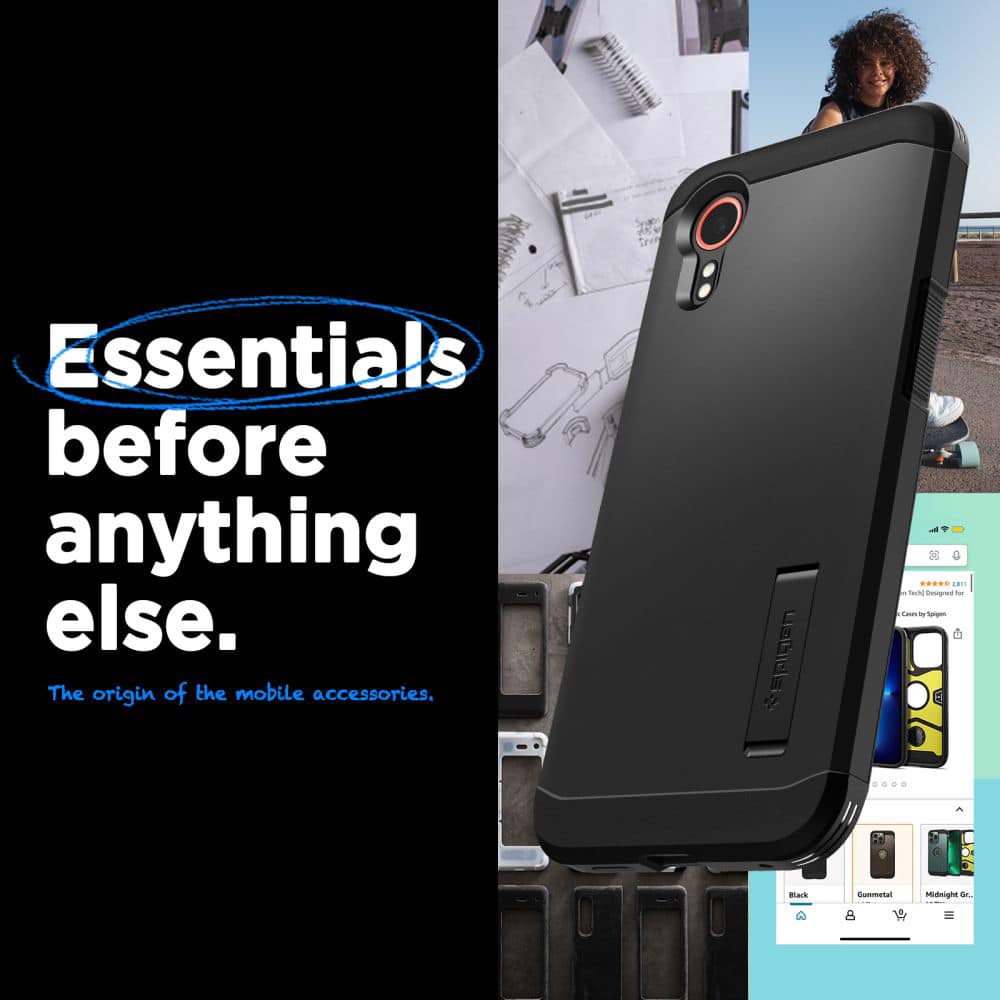 Spigen Tough Armor - θήκη για Samsung Galaxy XCover7 - Μαύρο - Image 6