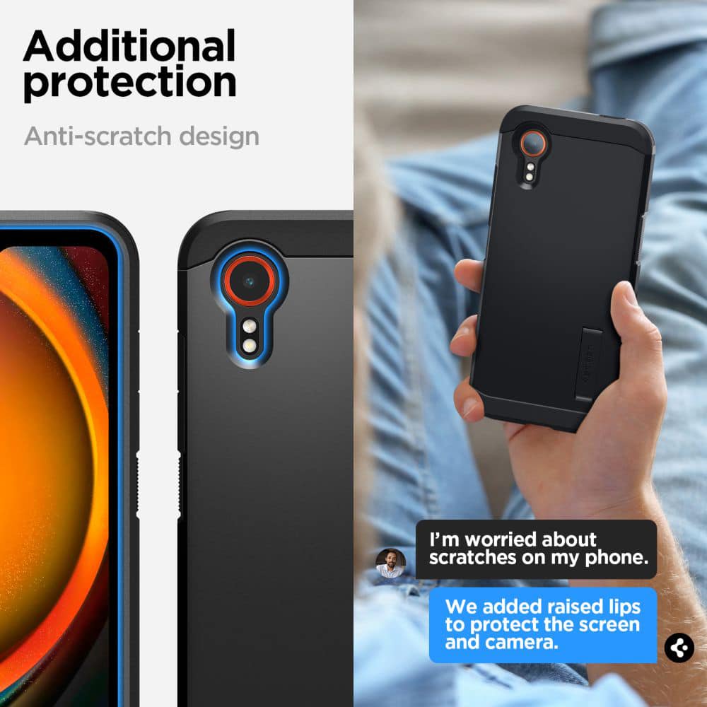 Spigen Tough Armor - θήκη για Samsung Galaxy XCover7 - Μαύρο - Image 5