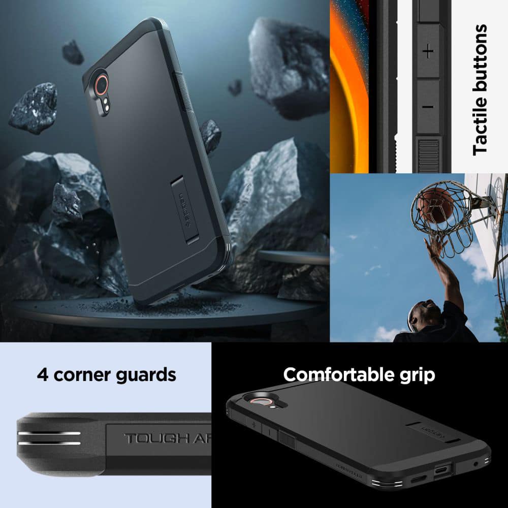 Spigen Tough Armor - θήκη για Samsung Galaxy XCover7 - Μαύρο - Image 7