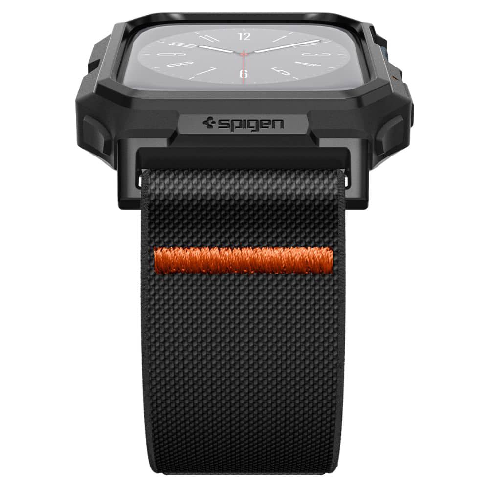 Spigen Lite Fit PRO Apple Watch 4/5/6/7/ 8/9/SE 44/45mm ματ μαύρο ACS07103 - Image 3