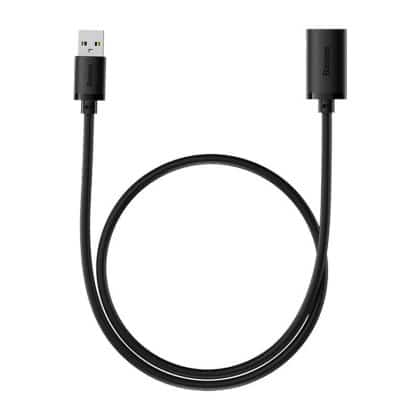 USB 3.0 extension cable 0.5m Baseus AirJoy Series - Μαύρο