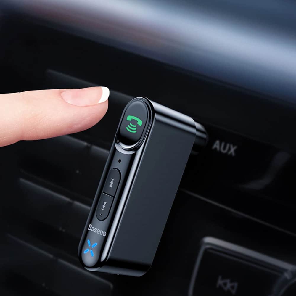 Bluetooth AUX transmitter Baseus BSBA-02 (Overseas Edition) - Μαύρο - Image 7