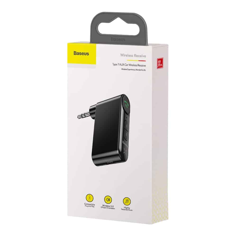 Bluetooth AUX transmitter Baseus BSBA-02 (Overseas Edition) - Μαύρο - Image 11