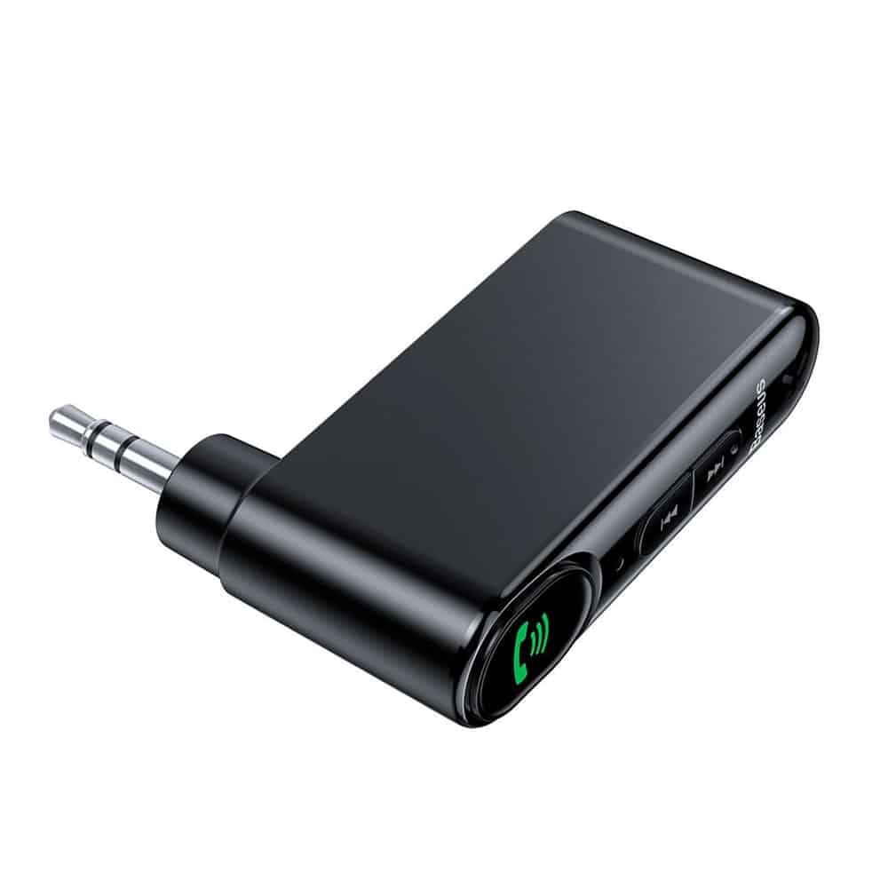 Bluetooth AUX transmitter Baseus BSBA-02 (Overseas Edition) - Μαύρο - Image 2