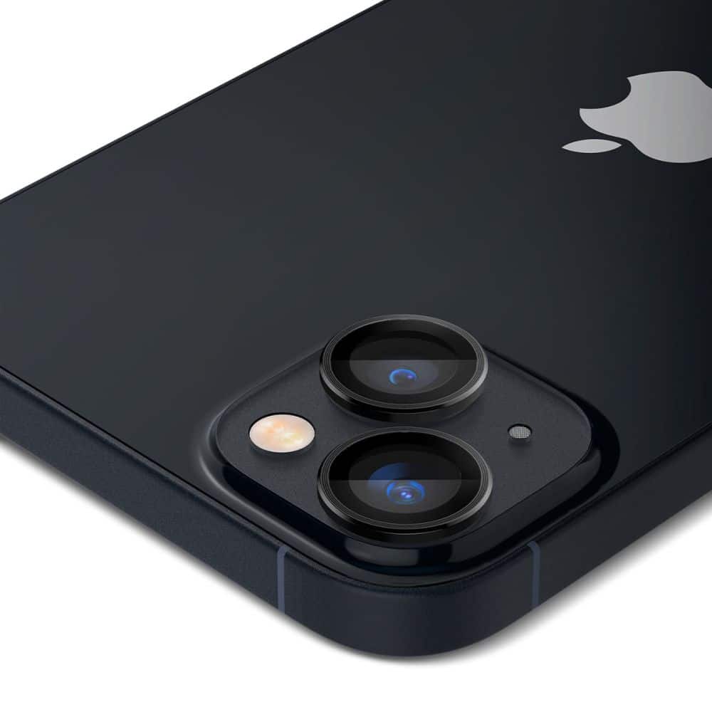Spigen Optik.Tr Camera iPhone 14/14 Plus /15/15Plus EZ FIT Lens 2szt./2pcs μαύρο AGL05213 - Image 2