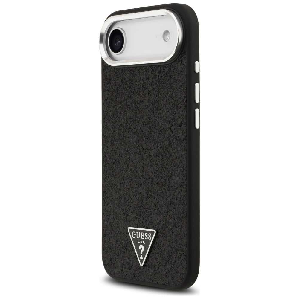 Guess Glitter Triangle Logo MagSafe - θήκη για Apple iPhone Air - Μαύρο - Image 2