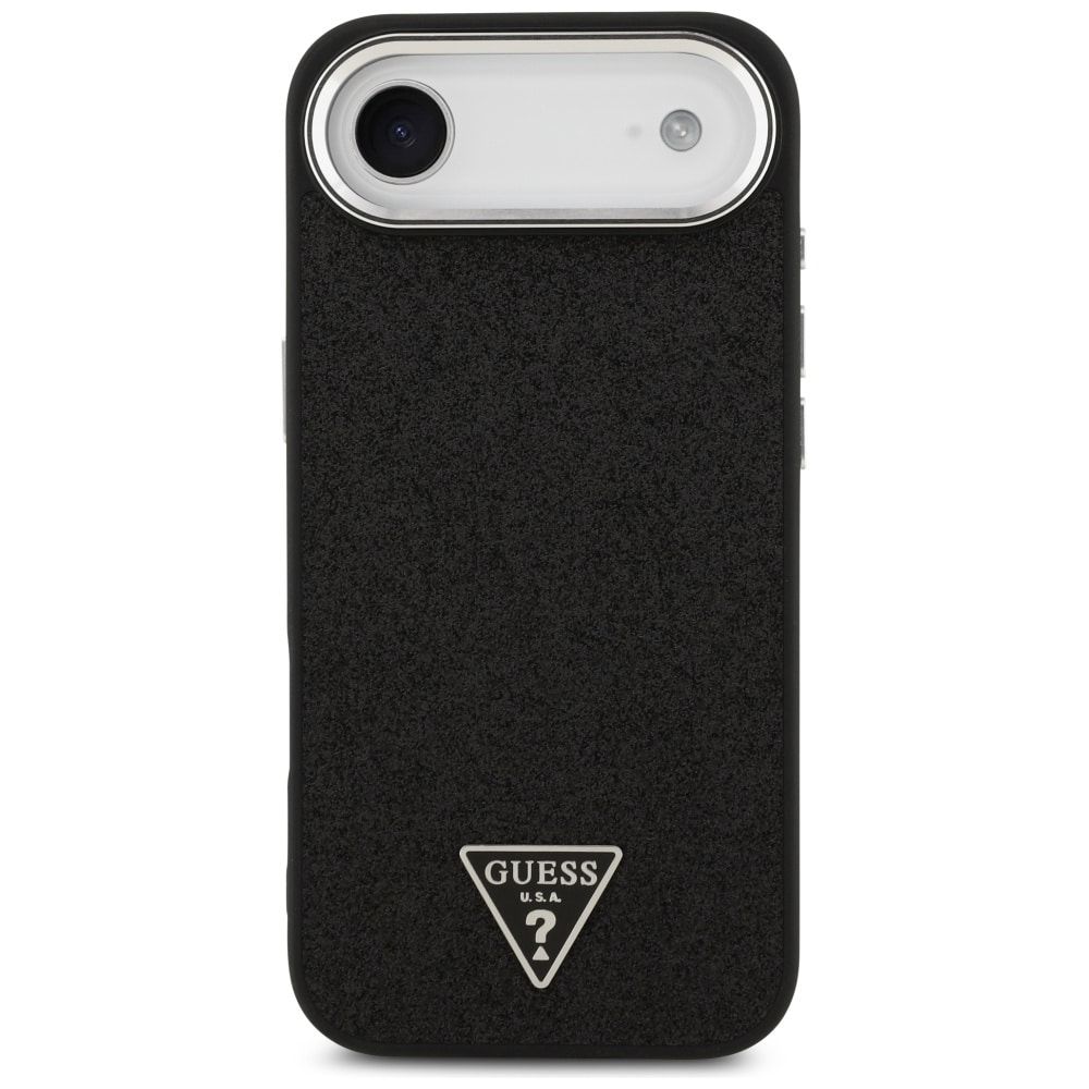 Guess Glitter Triangle Logo MagSafe - θήκη για Apple iPhone Air - Μαύρο - Image 3