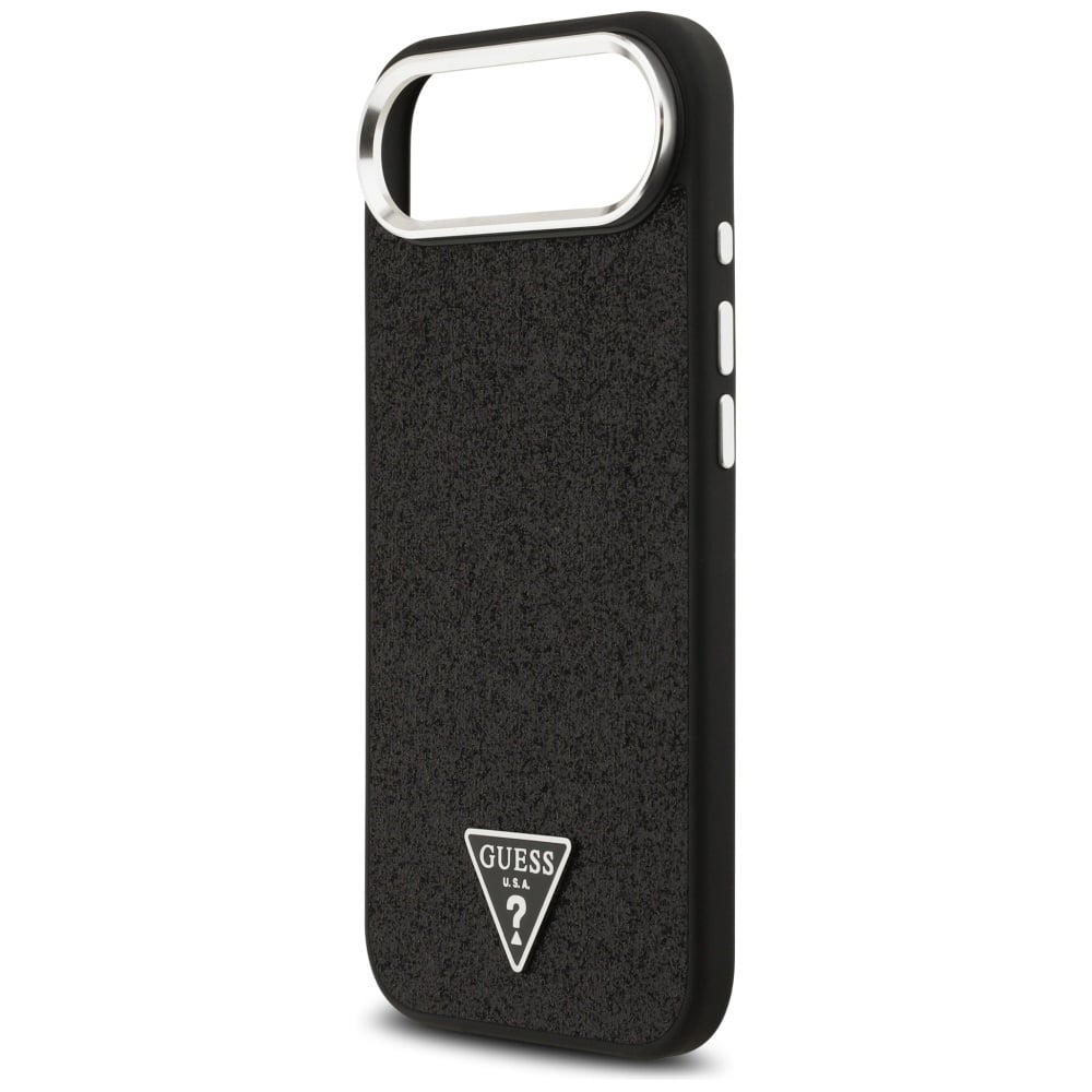 Guess Glitter Triangle Logo MagSafe - θήκη για Apple iPhone Air - Μαύρο - Image 6