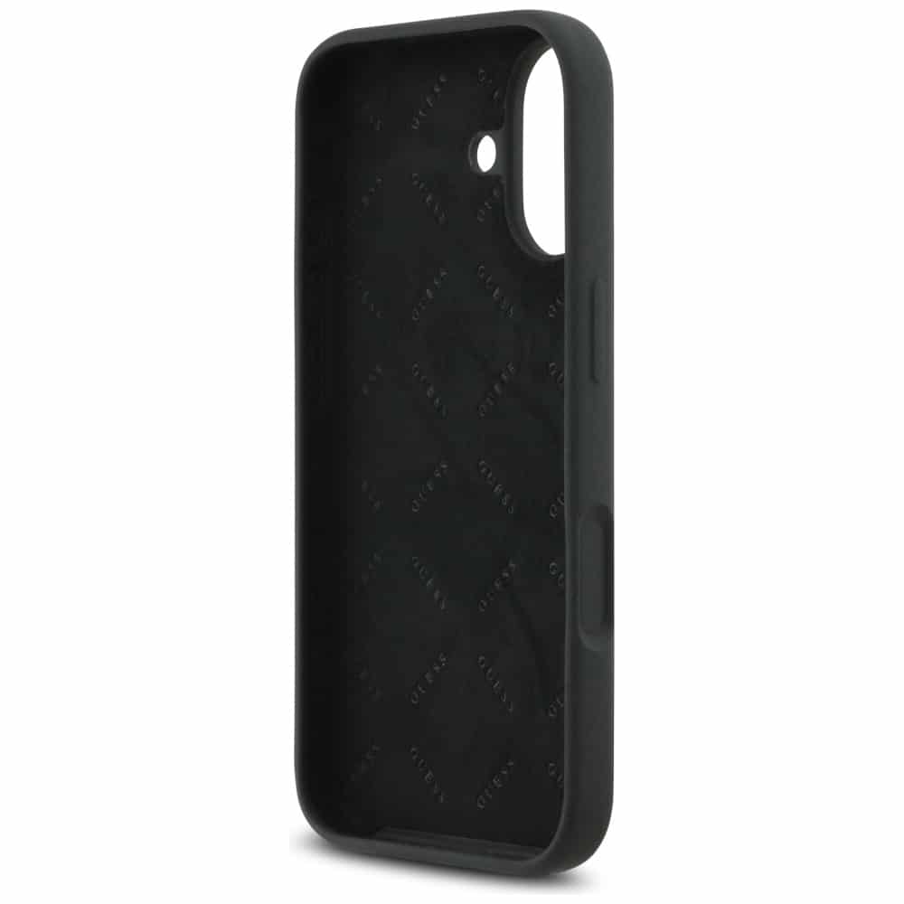 Guess Θήκη Από Σιλικόνη Big 4g Script Για iPhone 17 Μαύρη - Image 7