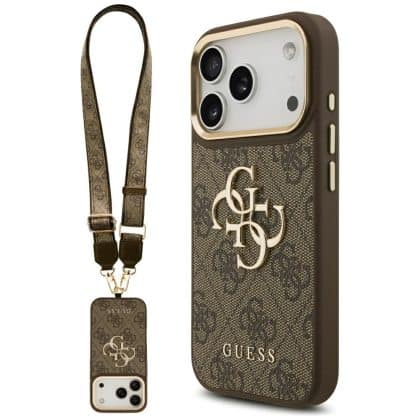 Guess Classic - θήκη για Apple iPhone 17 Pro - Καφέ