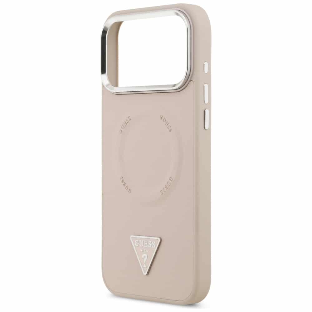 Guess Triangle Logo MagSafe - θήκη για Apple iPhone 17 Pro Max - Ροζ - Image 6