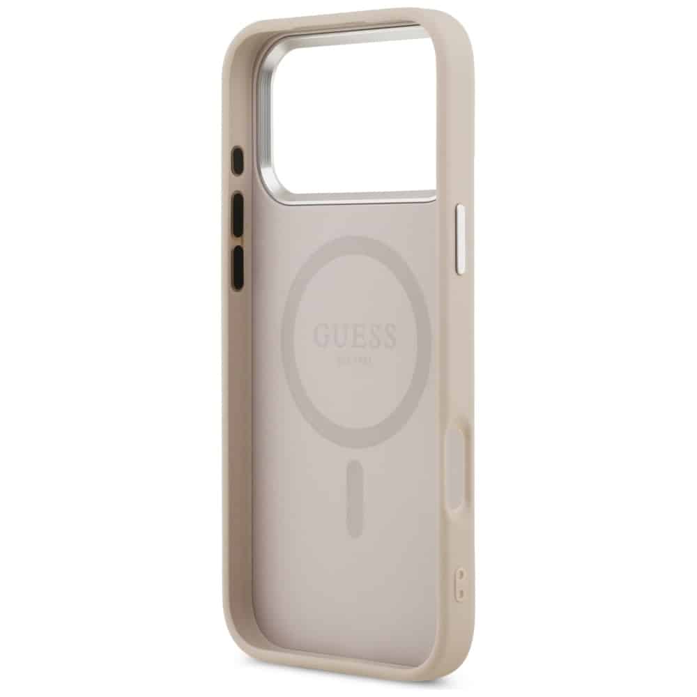 Guess Triangle Logo MagSafe - θήκη για Apple iPhone 17 Pro Max - Ροζ - Image 7