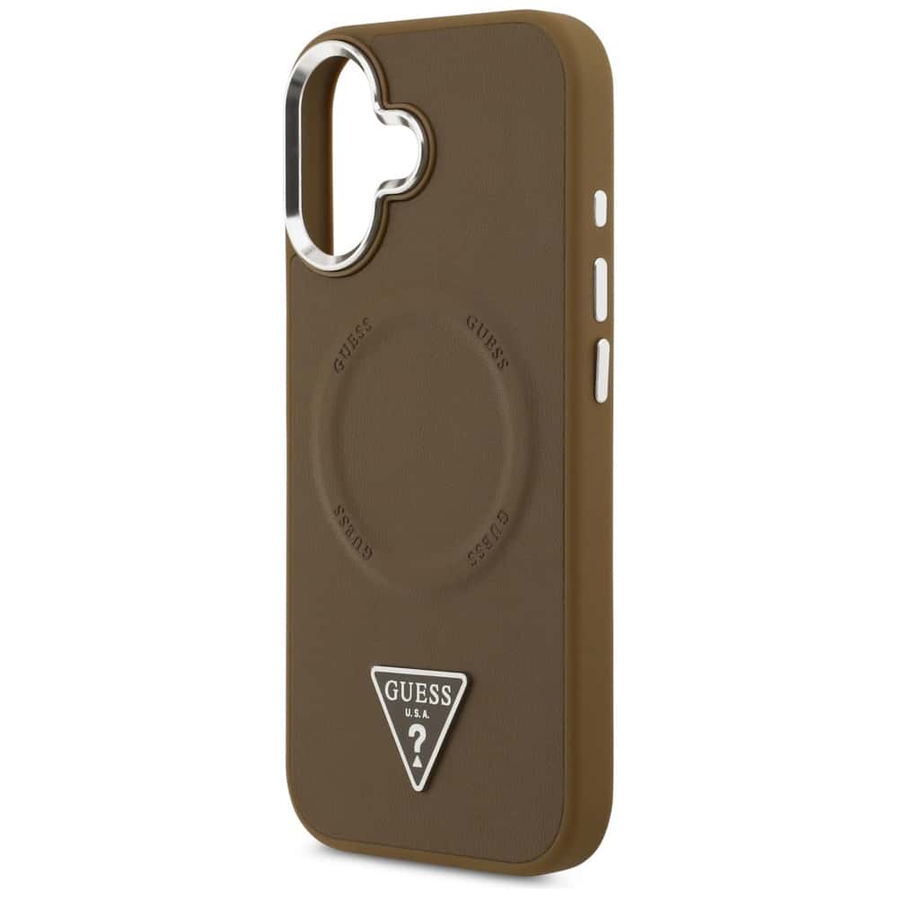 Θήκη Magsafe Guess Triangle Logo Για iPhone 17 Καφέ - Image 6