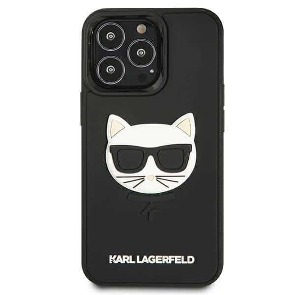 Karl Lagerfeld 3D Rubber Choupette - θήκη για Apple iPhone 13 Pro / - Μαύρο - Image 3