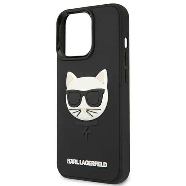 Karl Lagerfeld 3D Rubber Choupette - θήκη για Apple iPhone 13 Pro / - Μαύρο - Image 6