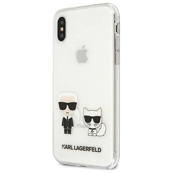 Karl Lagerfeld Karl & Choupette - θήκη για Apple iPhone XS Max - Διάφανο - Image 2