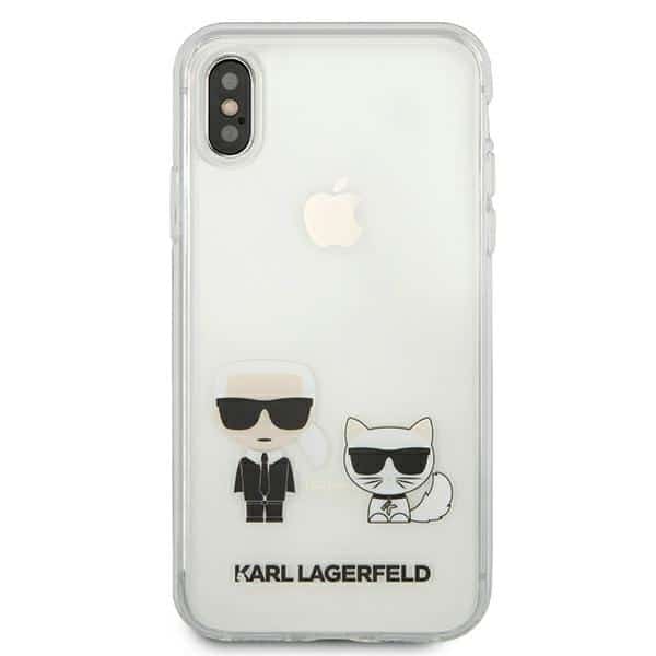 Karl Lagerfeld Karl & Choupette - θήκη για Apple iPhone XS Max - Διάφανο - Image 3