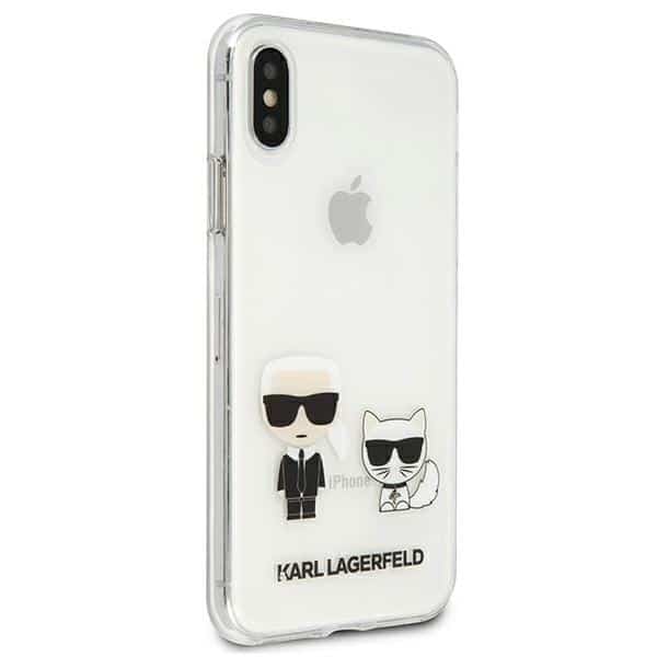 Karl Lagerfeld Karl & Choupette - θήκη για Apple iPhone XS Max - Διάφανο - Image 4