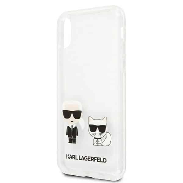 Karl Lagerfeld Karl & Choupette - θήκη για Apple iPhone XS Max - Διάφανο - Image 6