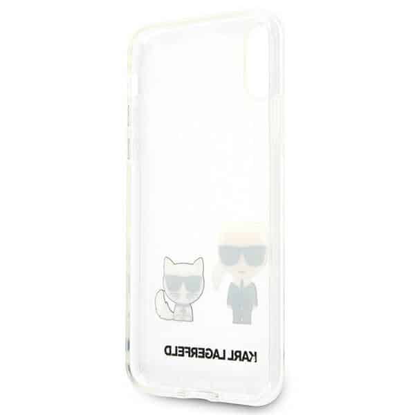 Karl Lagerfeld Karl & Choupette - θήκη για Apple iPhone XS Max - Διάφανο - Image 7
