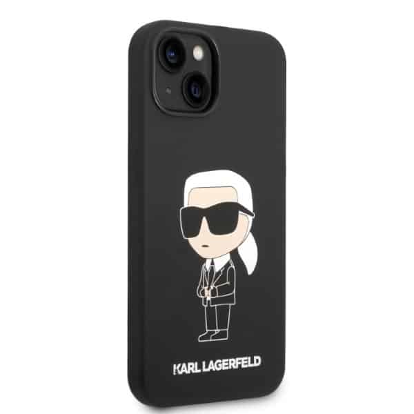 Karl Lagerfeld Silicone Ikonik Karl MagSafe - θήκη για Apple iPhone 14 Plus / 15 - Μαύρο - Image 4