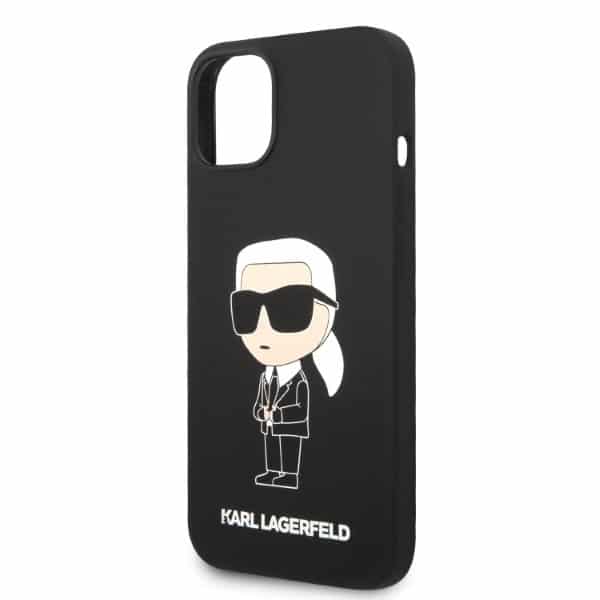 Karl Lagerfeld Silicone Ikonik Karl MagSafe - θήκη για Apple iPhone 14 Plus / 15 - Μαύρο - Image 6