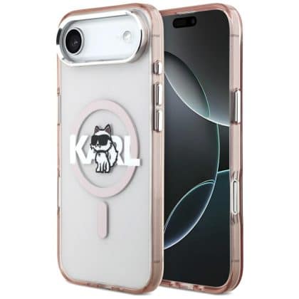 Karl Lagerfeld IML Choupette - θήκη για Apple iPhone Air - Ροζ