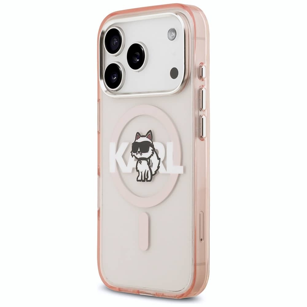 Karl Lagerfeld IML Choupette - θήκη για Apple iPhone 17 Pro - Ροζ - Image 2