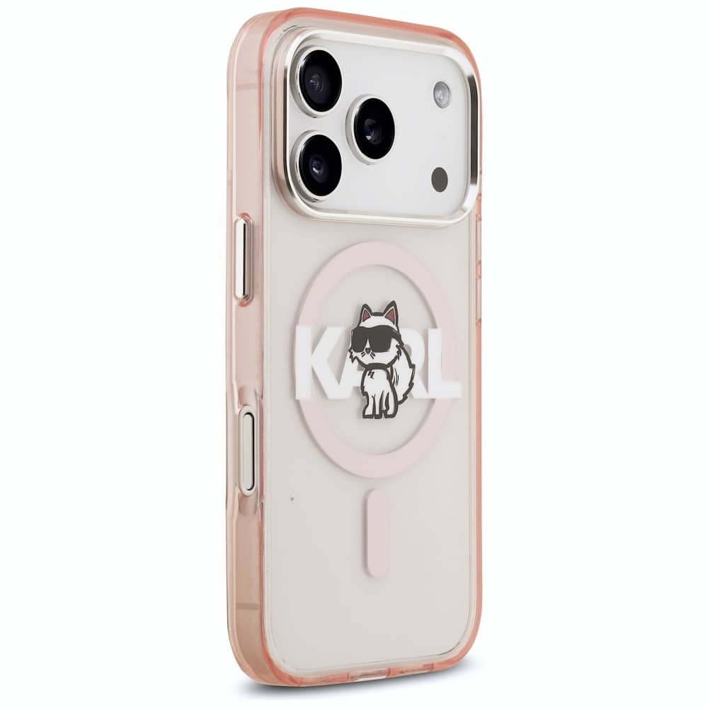 Karl Lagerfeld IML Choupette - θήκη για Apple iPhone 17 Pro - Ροζ - Image 4