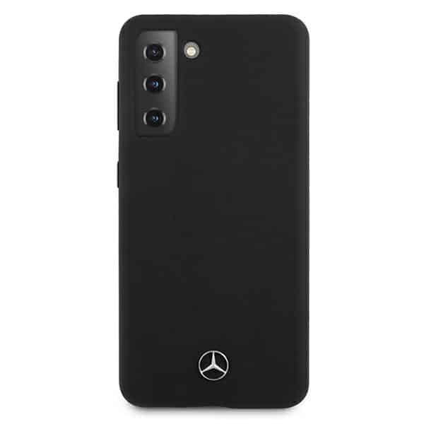 Θήκη Hardcase Mercedes Mehcs21ssilbk S21 G991 Μαύρη Από Σιλικόνη - Image 3