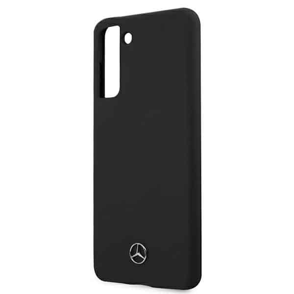 Θήκη Hardcase Mercedes Mehcs21ssilbk S21 G991 Μαύρη Από Σιλικόνη - Image 6