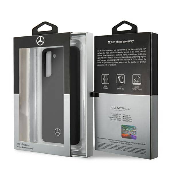 Θήκη Hardcase Mercedes Mehcs21ssilbk S21 G991 Μαύρη Από Σιλικόνη - Image 8