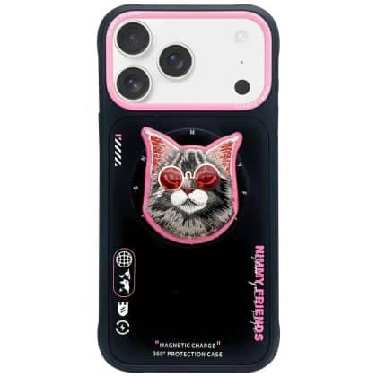 Nimmy Glasses Cool Cat MagSafe - θήκη για Apple iPhone 17 Pro Max - Πολύχρωμο