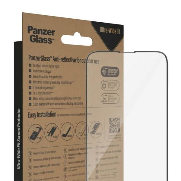 Panzerglass Ultra-Wide Fit Αντι-Αντανακλαστικό Προστατευτικό Οθόνης Για iPhone 14 Plus / 13 Pro Max 6,7" Με Αντιβακτηριακή Τεχνολογία Και Easyaligner - Image 7
