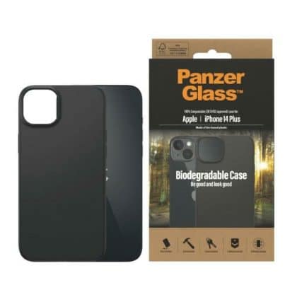 PanzerGlass Βιοδιασπώμενη Θήκη - θήκη για Apple iPhone 14 Plus - Μαύρο