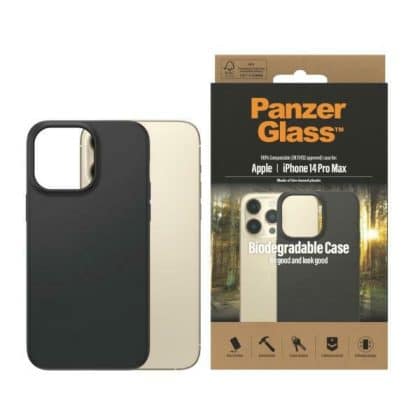 PanzerGlass Βιοδιασπώμενη Θήκη - θήκη για Apple iPhone 14 Pro Max - Μαύρο