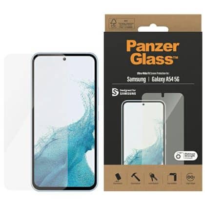 Panzerglass Ultra-Wide Fit Για Samsung Galaxy A54 5g (αριθμός Μοντέλου: A546) - Προστασία Οθόνης