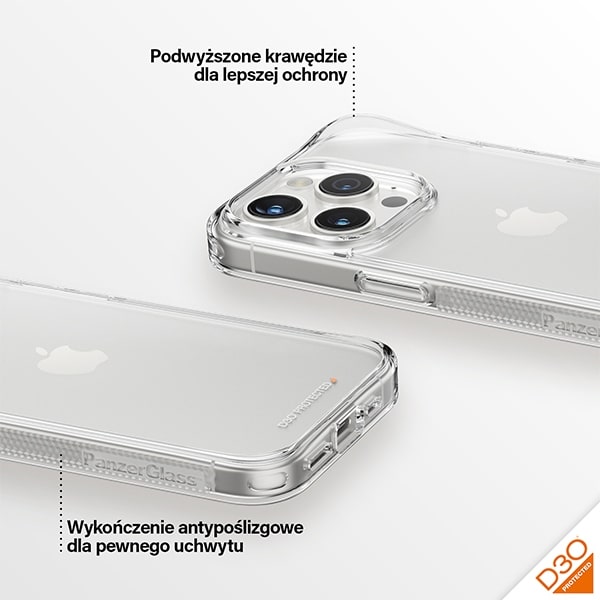 PanzerGlass HardCase - θήκη για Apple iPhone 15 / 14 13 - Διάφανο - Image 4